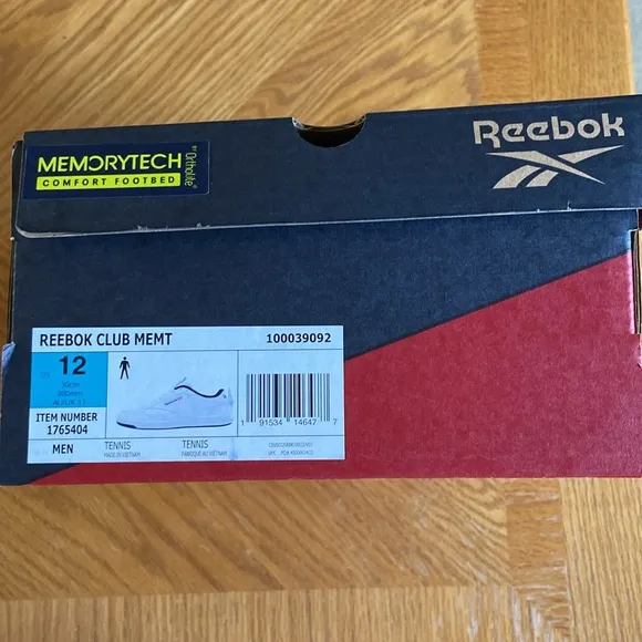REEBOK CLUB MEMT Men’s White Tennis Shoes
