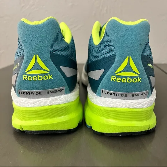 Reebok Harmony Road 3 Blue Green Running Shoes Sneakers Womens Size 10