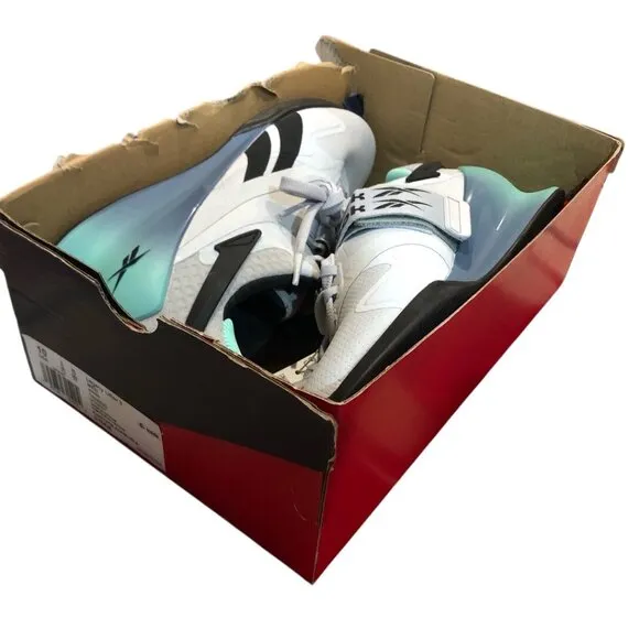 Reebok Legacy Lifter 2 Mens Weight Lifting Shoes Size 10 Grey/Blue GY8436 (NEW)