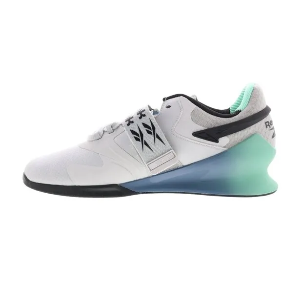 Reebok Legacy Lifter 2 Mens Weight Lifting Shoes Size 10 Grey/Blue GY8436 (NEW)