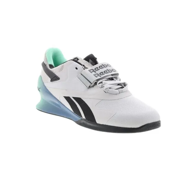 Reebok Legacy Lifter 2 Mens Weight Lifting Shoes Size 10 Grey/Blue GY8436 (NEW)