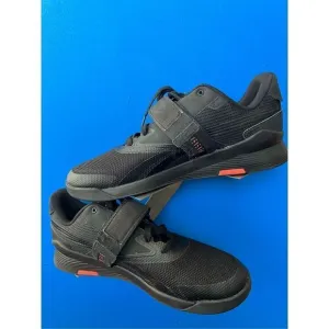 Reebok Lifter PR II Black Orange Men’s Weightlifting Cross Training Shoes FY3830
