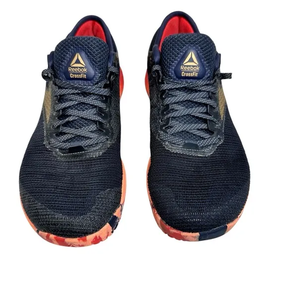 Reebok Nano 9 CrossFit Shoes Sneakers SZ 8 Heritage Navy Women’s EG0599