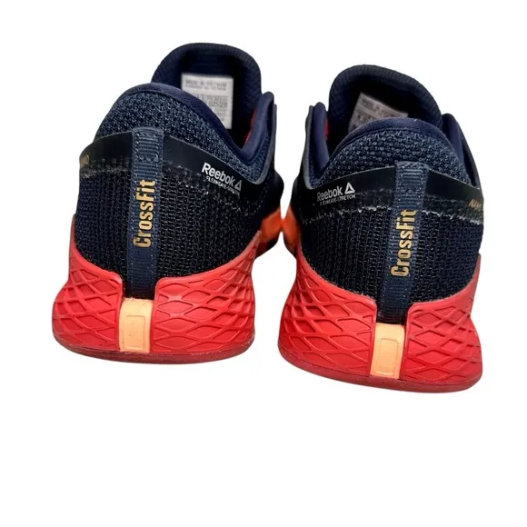 Reebok Nano 9 CrossFit Shoes Sneakers SZ 8 Heritage Navy Women’s EG0599