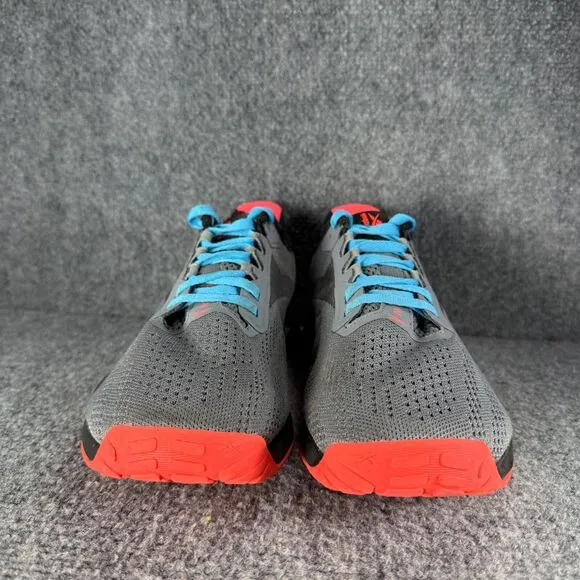 Reebok Nano X1 Mens 11.5 Shoes Gray Orange Cross Training Crossfit Gym Lifting