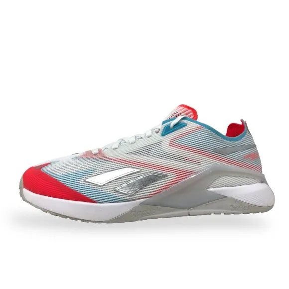 Reebok Nano X2 Froning Mens CrossFit Training Shoes White/Red-Blue GY8906 (NEW)