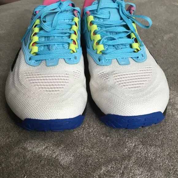 Reebok Nano X2 Women's Training Shoes Sz 6 Blue/White/Black