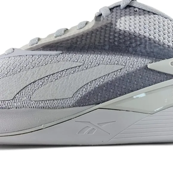 Reebok Nano X3 Cold Grey Men's Training Shoes Sneakers 100033511