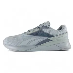 Reebok Nano X3 Cold Grey Men's Training Shoes Sneakers 100033511