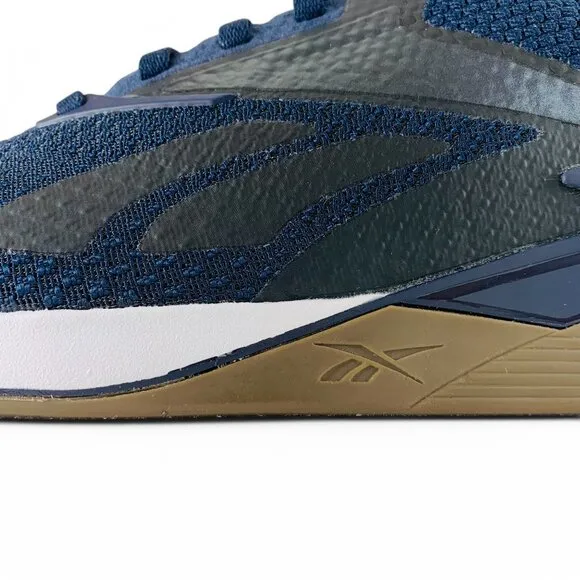 Reebok Nano X3 Vector Navy Core Black Men's Training Shoes Sneakers 100033784