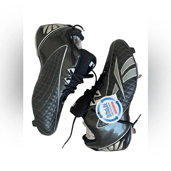 Reebok NWT Baseball Cleats Shoes Mens Black Size 12 Hardlink