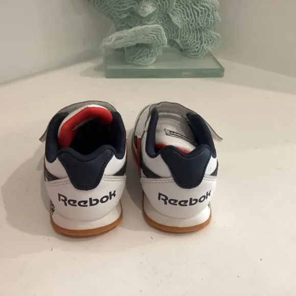 REEBOK RED WHITE AND BLUE LEATHER TENNIS SHOES SNEAKERS TODDLER and Baby various