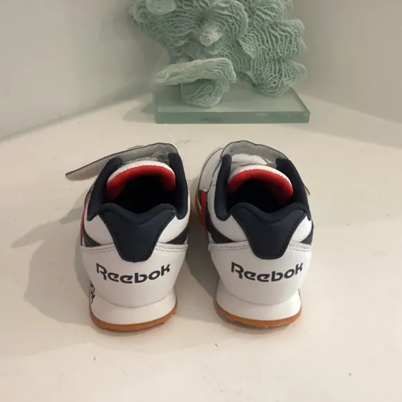 REEBOK RED WHITE AND BLUE LEATHER TENNIS SHOES SNEAKERS TODDLER and Baby various