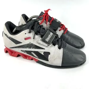 Reebok Shoes Mens 10 Crossfit U Form Training Lifting Gray Black Sneakers J99807