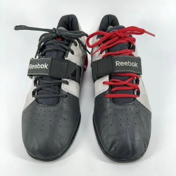 Reebok Shoes Mens 10 Crossfit U Form Training Lifting Gray Black Sneakers J99807