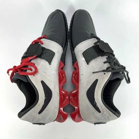 Reebok Shoes Mens 10 Crossfit U Form Training Lifting Gray Black Sneakers J99807