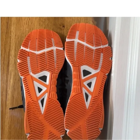 Reebok Stability Sneakers Speed TR Crossfit Focused Gray Orange White Athletic