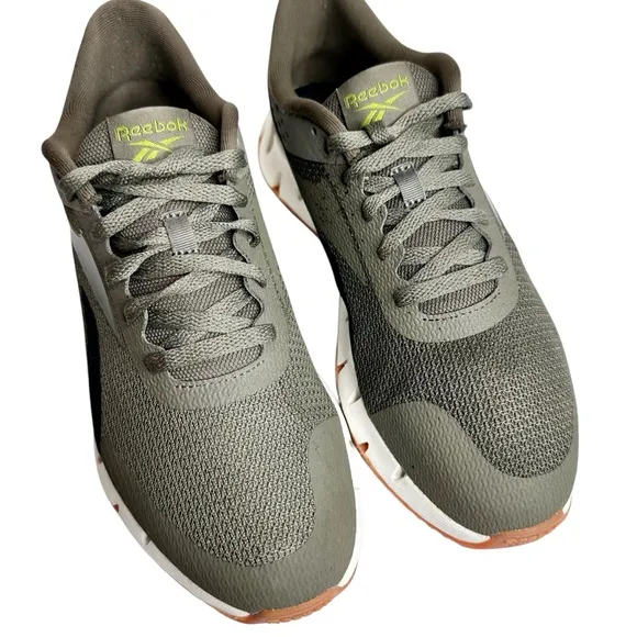 Reebok Zig Dynamica 2 CrossFit Shoes Running Sneakers Men’s size 10 Army Green