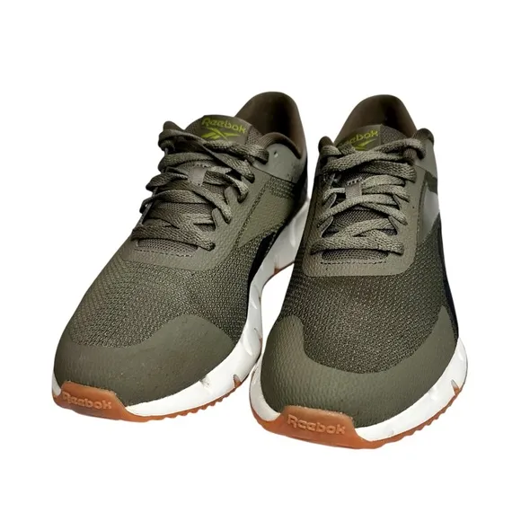 Reebok Zig Dynamica 2 CrossFit Shoes Running Sneakers Men’s size 10 Army Green