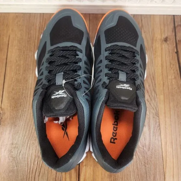 Reebok Speed TR Mens Sz 8 Black Blue Training Trainers Gym Sneakers Shoes FZ0422