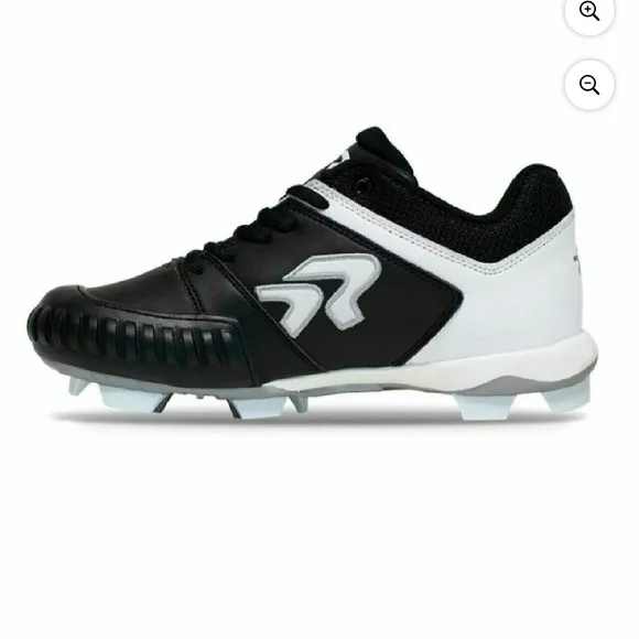 Ringor Softball Cleats with pitching toe size 10