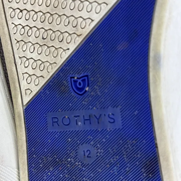 ROTHY’S lilac grey Chelsea pull on sneakers