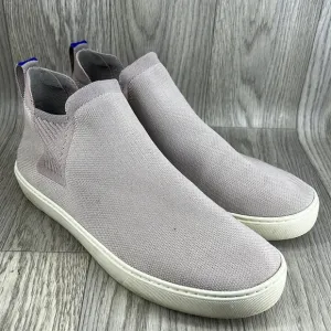 ROTHY’S lilac grey Chelsea pull on sneakers