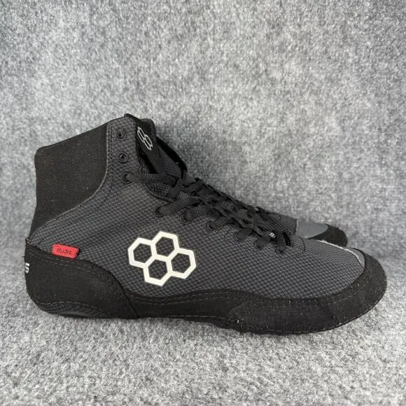 Rudis Colt 3.0 Wresting Shoes Mens 10.5 Black Athletic High Top