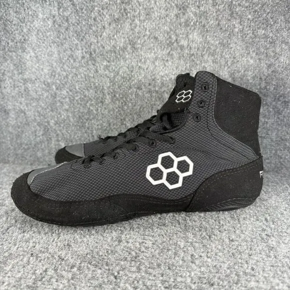 Rudis Colt 3.0 Wresting Shoes Mens 10.5 Black Athletic High Top