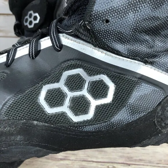 Rudis Wrestling MMA Shoes Mens Size 13 Athletic Lace Up Training Black