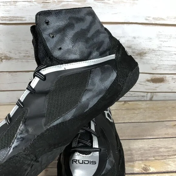 Rudis Wrestling MMA Shoes Mens Size 13 Athletic Lace Up Training Black