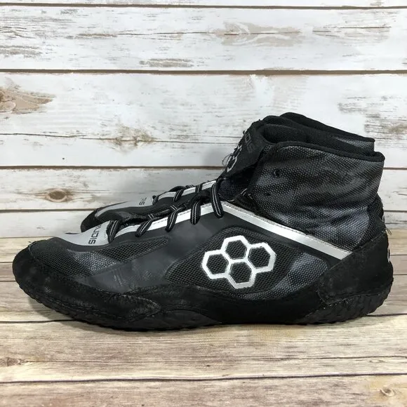 Rudis Wrestling MMA Shoes Mens Size 13 Athletic Lace Up Training Black