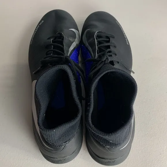 S5 Nike Mens Phantom‎ VSN AO3271-004 Black Soccer Cleats Shoes Size 10.5