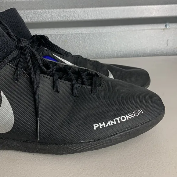 S5 Nike Mens Phantom‎ VSN AO3271-004 Black Soccer Cleats Shoes Size 10.5