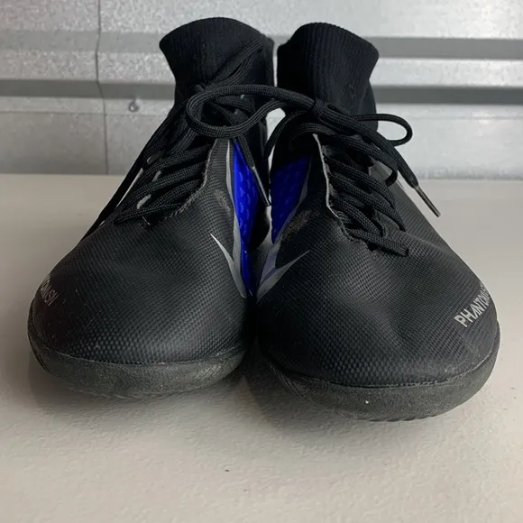 S5 Nike Mens Phantom‎ VSN AO3271-004 Black Soccer Cleats Shoes Size 10.5