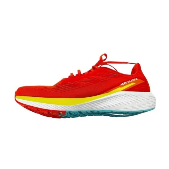 Salomon Men’s Aero Blaze 2 Running Shoes Sneakers Dragon Fire Size 9.5 WORN ONCE