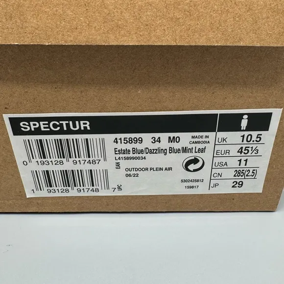 Salomon Spectur Road Running Shoes 415899 Men's Sz 11 New!