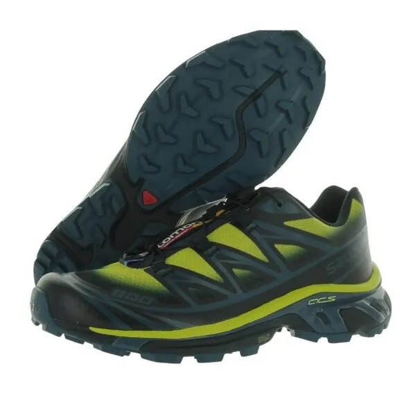 Salomon Unisex XT-6 Skyline Navy Running &amp; Training Shoes M 4.5 W 5.5