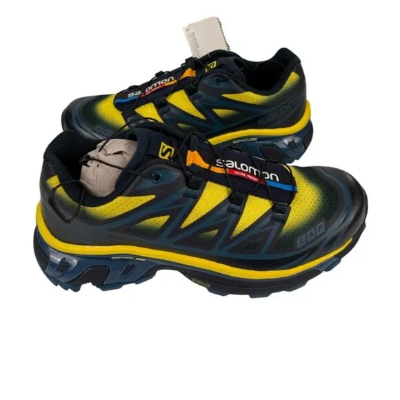 Salomon Unisex XT-6 Skyline Navy Running &amp; Training Shoes M 4.5 W 5.5