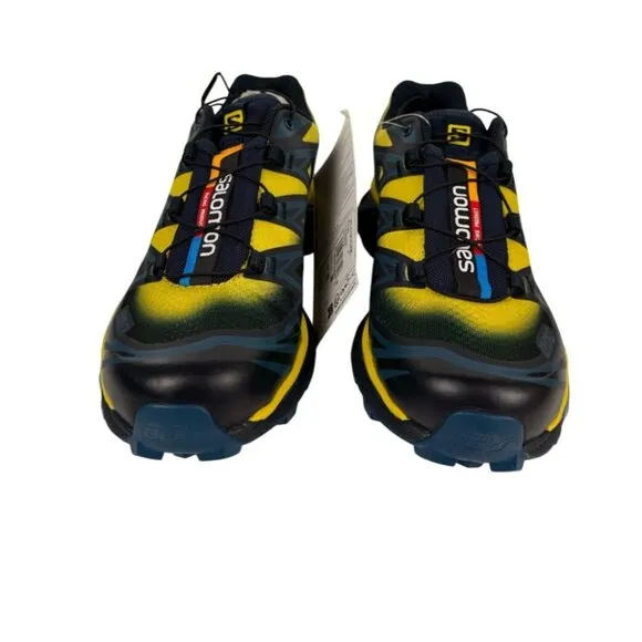 Salomon Unisex XT-6 Skyline Navy Running &amp; Training Shoes M 4.5 W 5.5