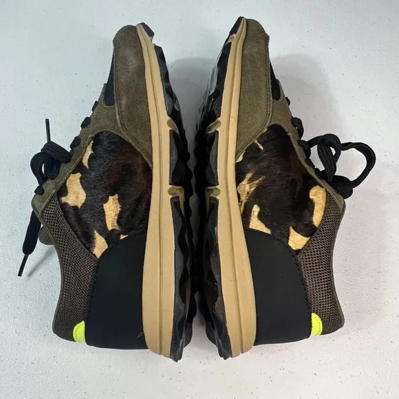 Sam Edelman Camouflage Des Jogging Sneakers Size 7.5 NWB Tennis Shoes