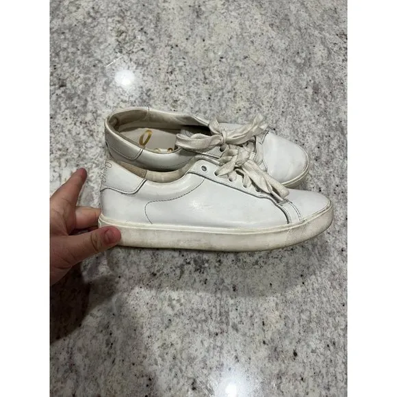 Sam Edelman White Tennis Shoes - Size 8‎