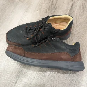 Samuel Hubbard Open Road Black Waxhide Suede Nubuck Shoes. Size 9 Wide