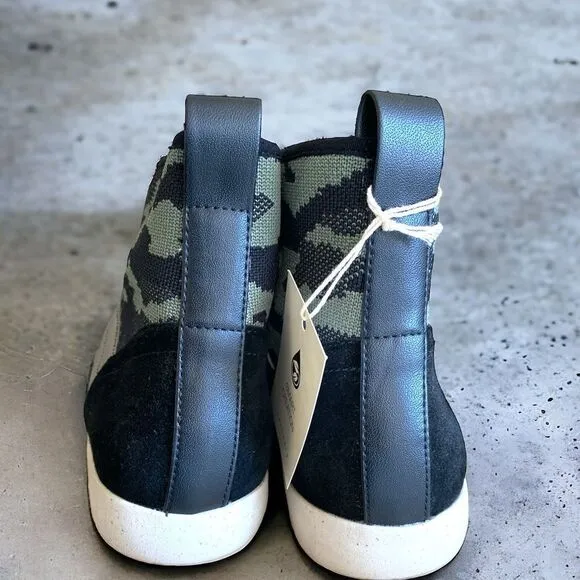 Sanctuary NEW High Top Sneakers Major Multicolored Camo Leather Shoes