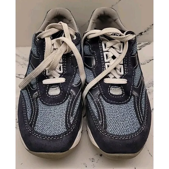 SAS Tour Mesh LT Marine Mens Size 6M Womens Size 8M Blue Tripad Comfort Shoes