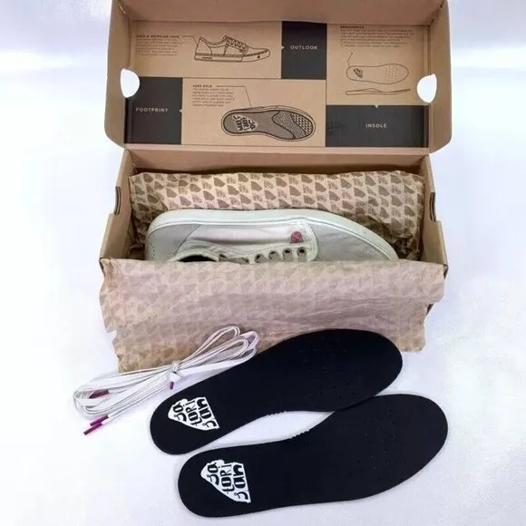 Satorisan Heisei Shoes Olive Sand Lace Up Low Top EU 42 US 9.5M 10.5W Sneakers