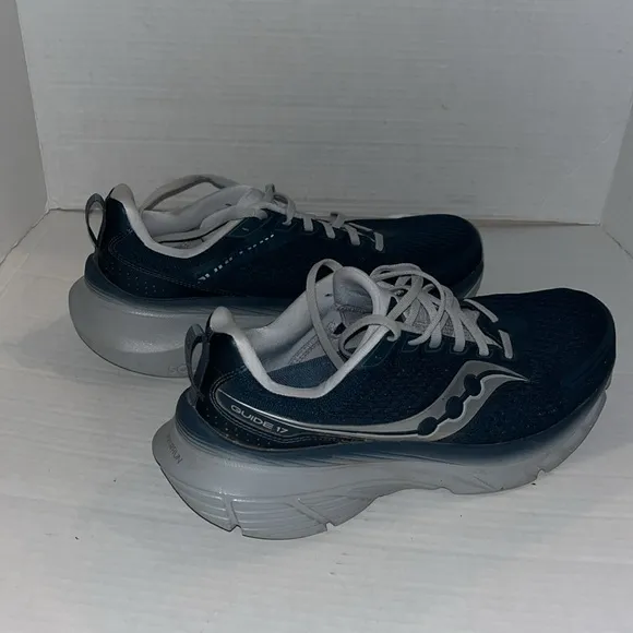 Saucony-9-Blue&amp;Gray-denium guide 17 Running shoe sneakers tennis shoe S20936-242