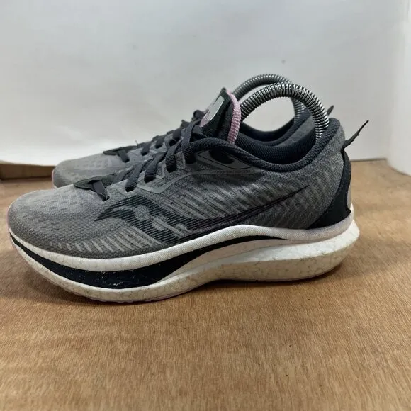 Saucony Endorphin Speed 2 Women's Size 7.5 Running Shoes Sneakers Gray Pink
