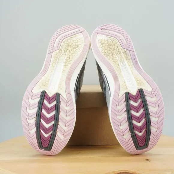 Saucony Endorphin Speed 2 Womens Size 9.5 Shoes Grey Pink Running Sneakers