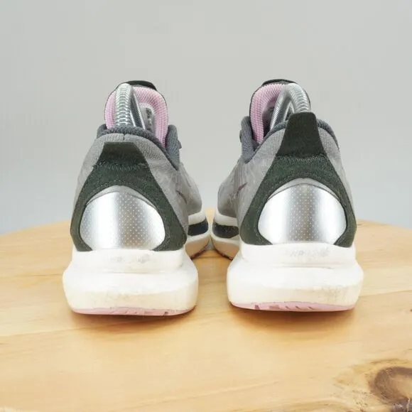Saucony Endorphin Speed 2 Womens Size 9.5 Shoes Grey Pink Running Sneakers